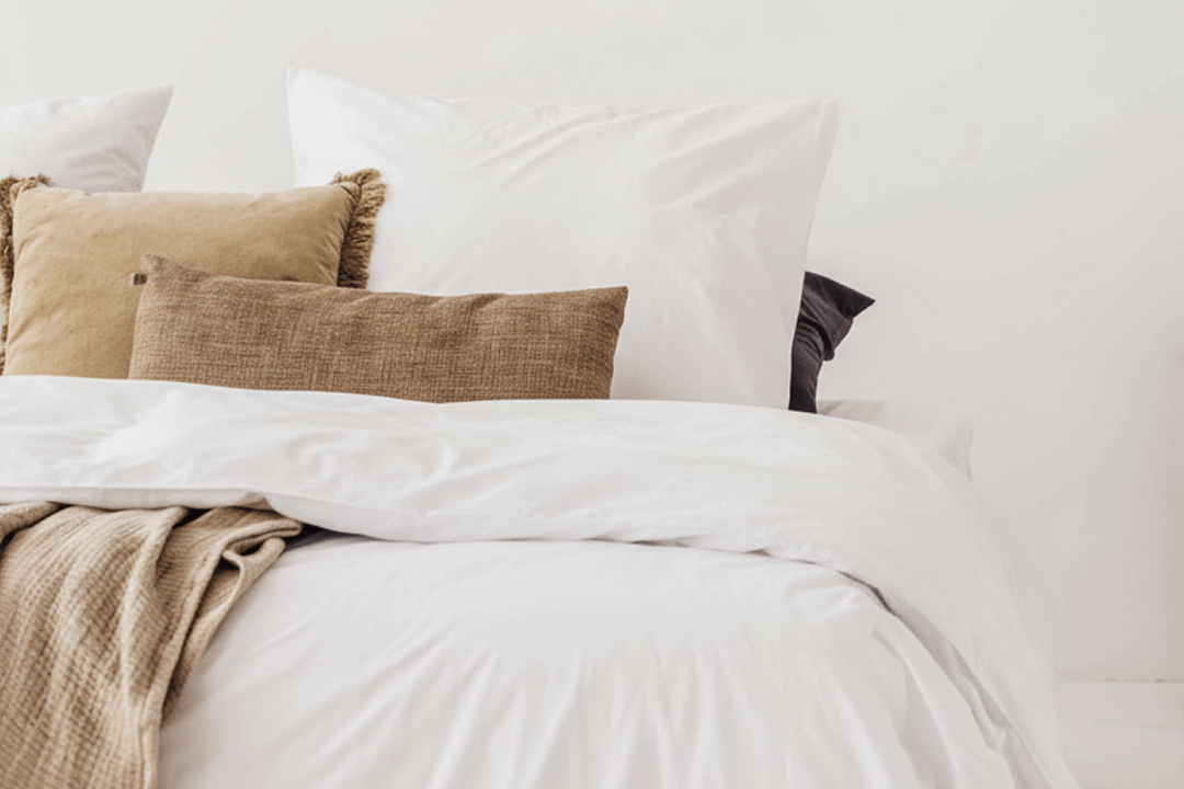 Matt sleeps white percal bessheet